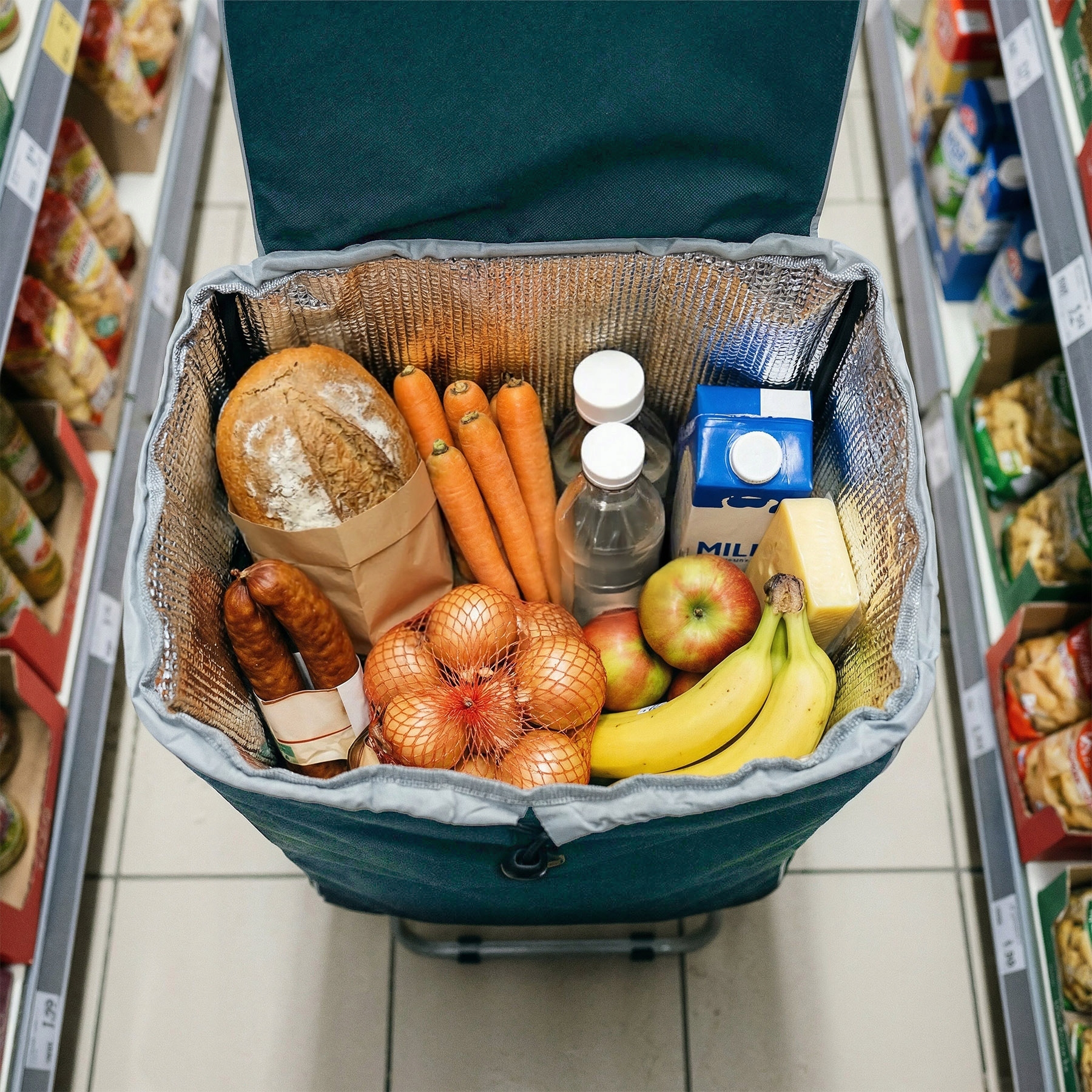 Wnętrze termiczne – utrzymaj świeżość produktów podczas transportu