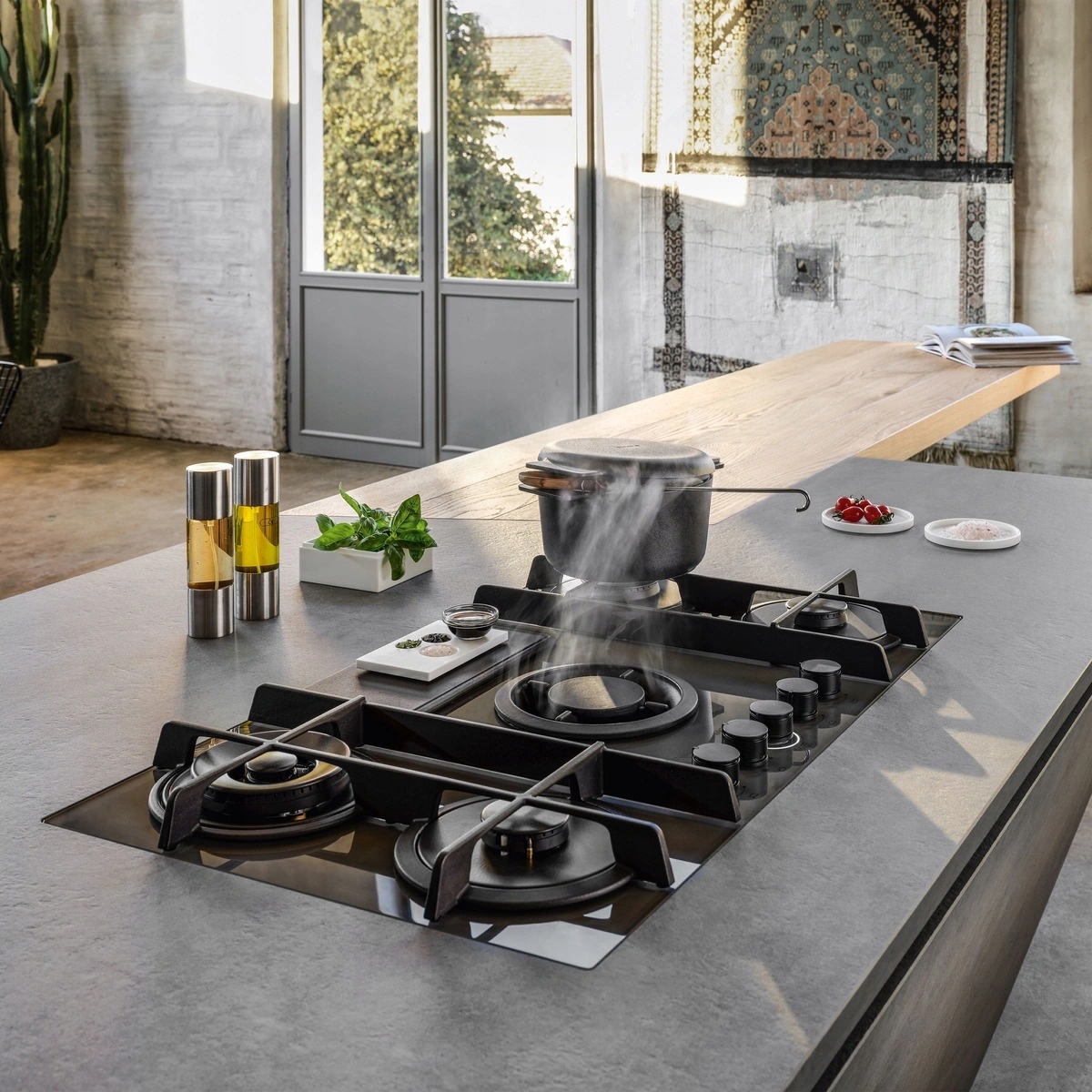 Wbudowany okap – Efektywne usuwanie zapachów i oparów