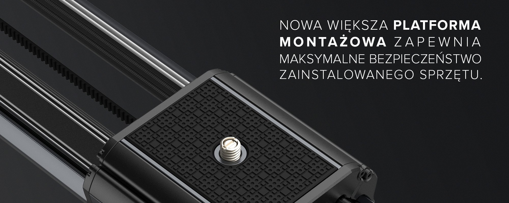 Slider Zeapon Micro 3 M500 - Nowa większa platforma montażowa