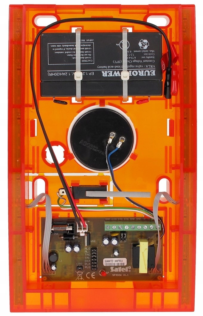 Wewnętrzny akumulator 6V/1.2Ah – Niezawodne zasilanie