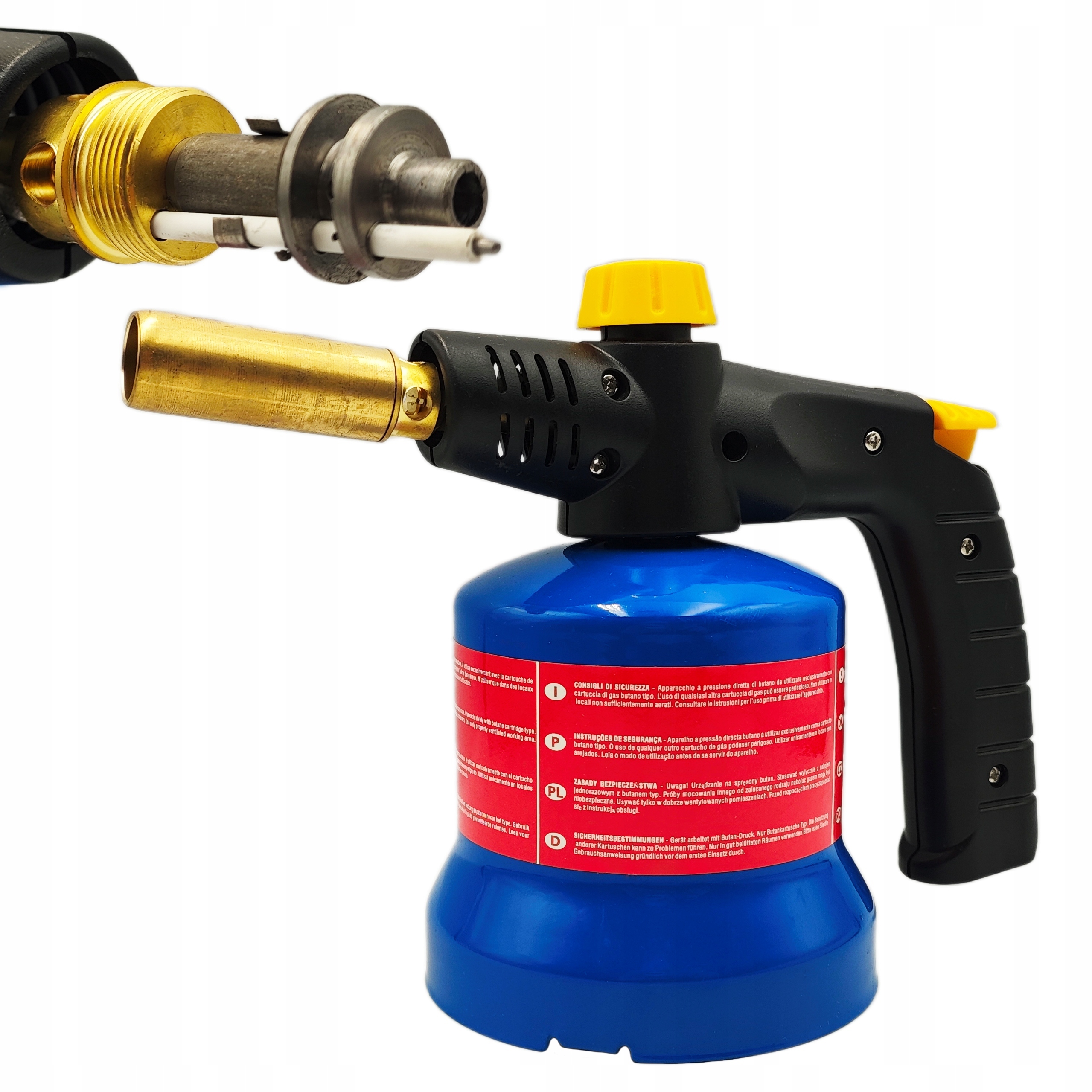 Samozapłonowa technologia Piezo – Szybkie uruchamianie lutownicy