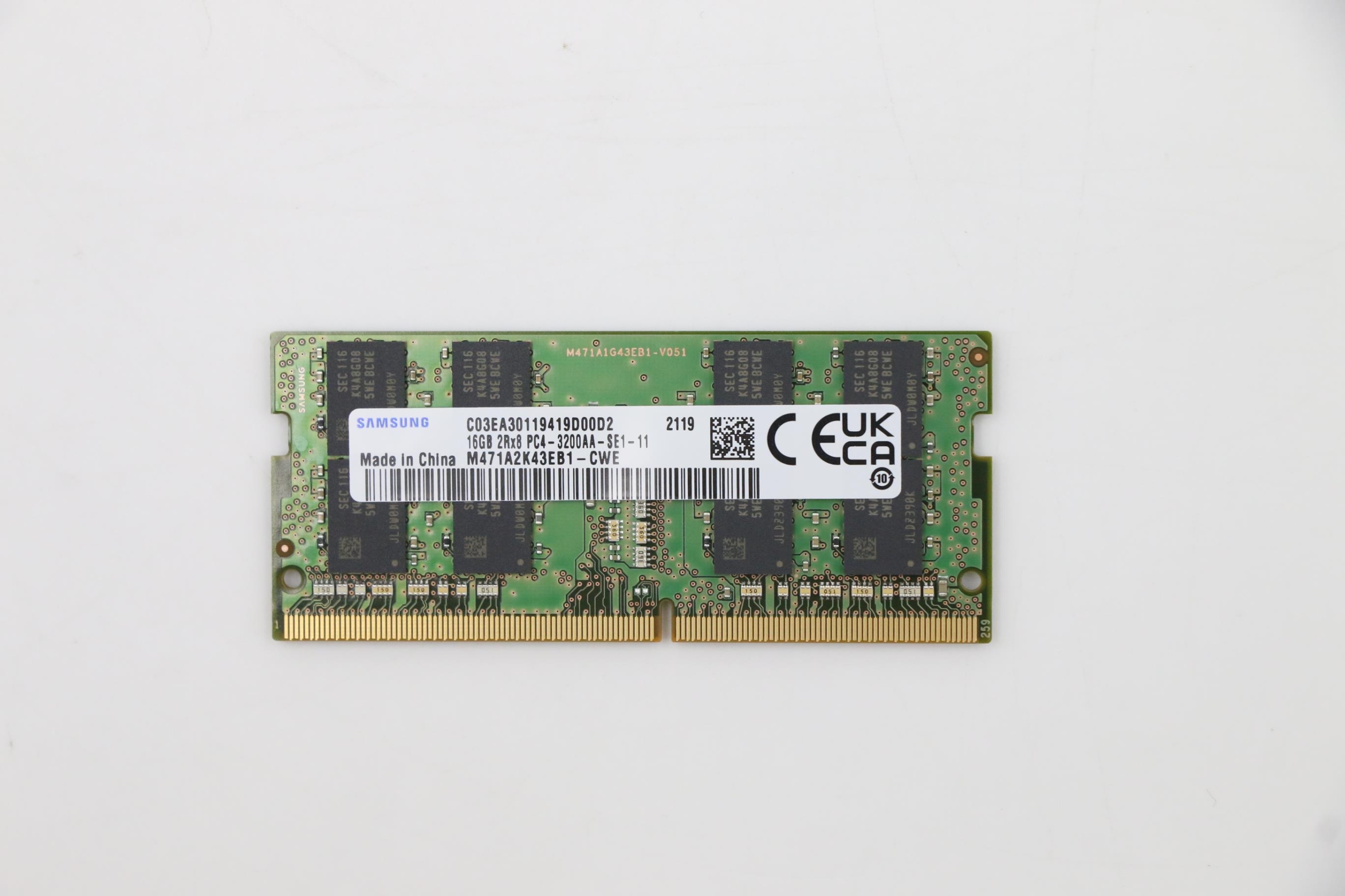 SoDIMM 16GB DDR4 3200 Samsung – Wydajność pamięci dla Twojego laptopa