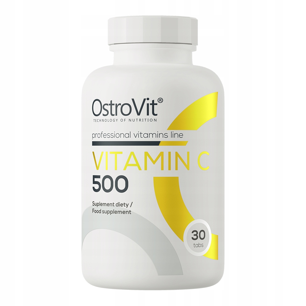 OstroVit Witamina C 500 mg 30 tabletek – Twoje wsparcie w zdrowiu