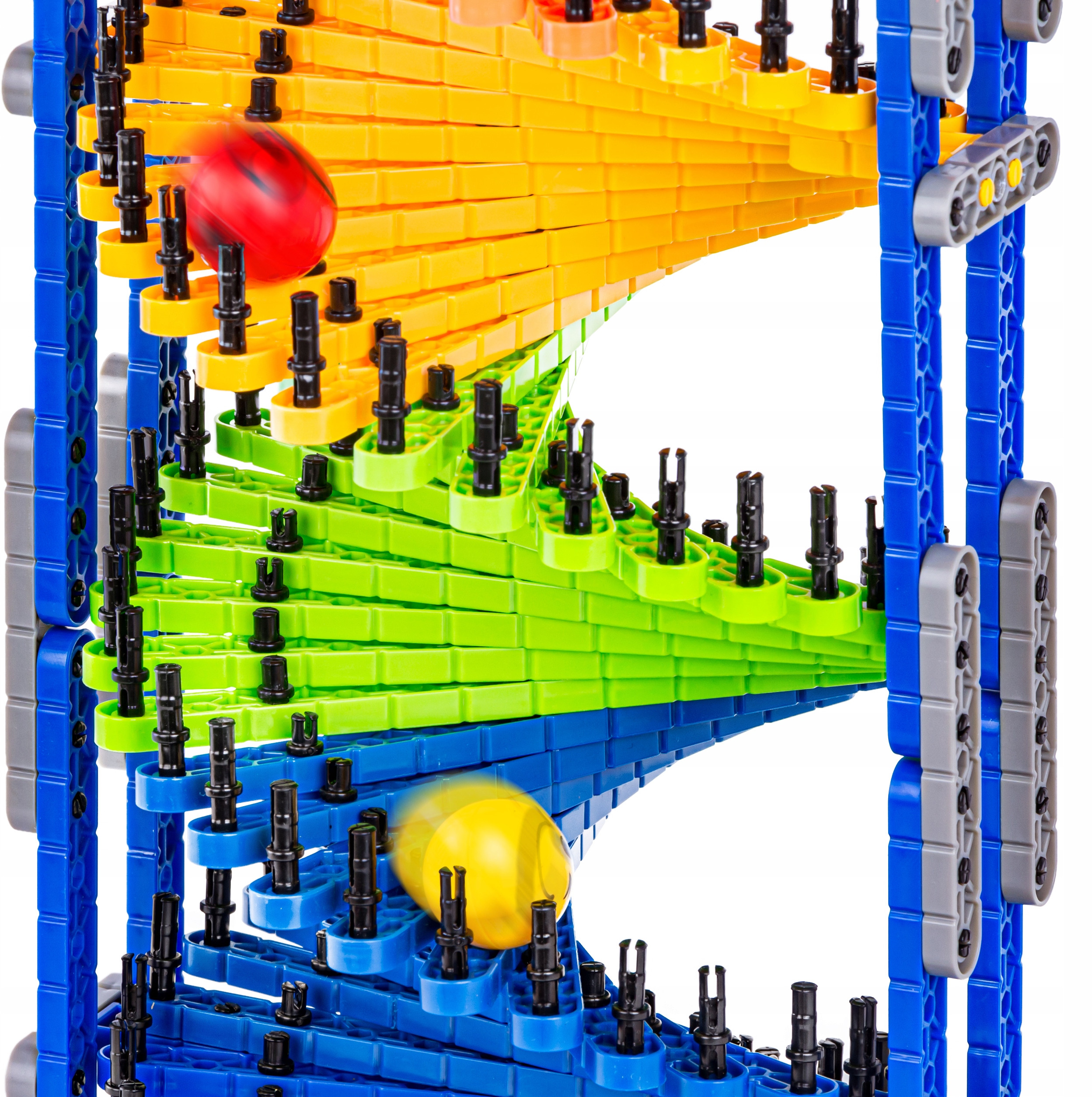 Zasady zabawy – Zawody kulek na spiralnym torze