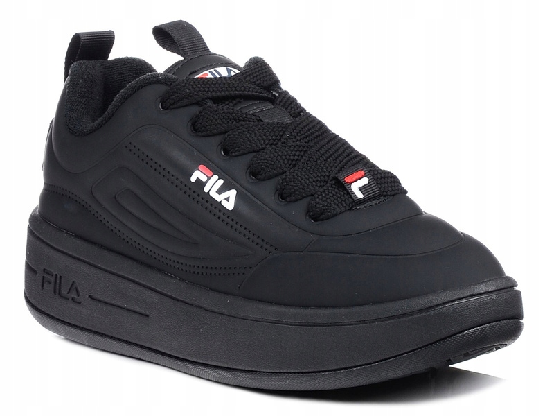 Fila Superbubble Wmn FFW0536-80010 – Stylowe czarne sneakersy damskie