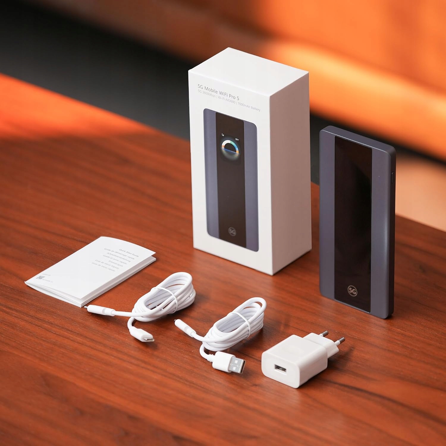 5G Mobile WiFi Pro 5 Router mobilny E6888 Wi-Fi 6 AX3000 – Szybkie połączenie w zasięgu ręki