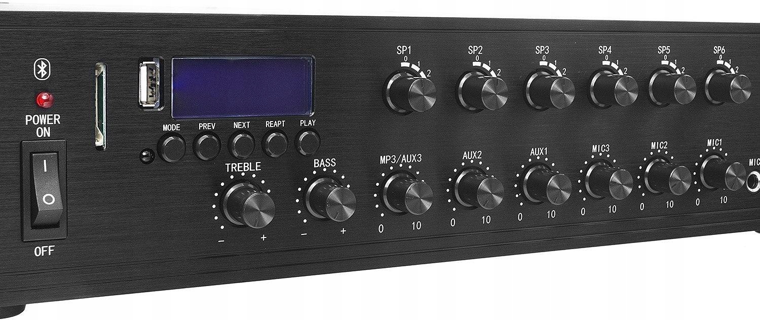 Wbudowany tuner radiowy FM i odtwarzacz MP3