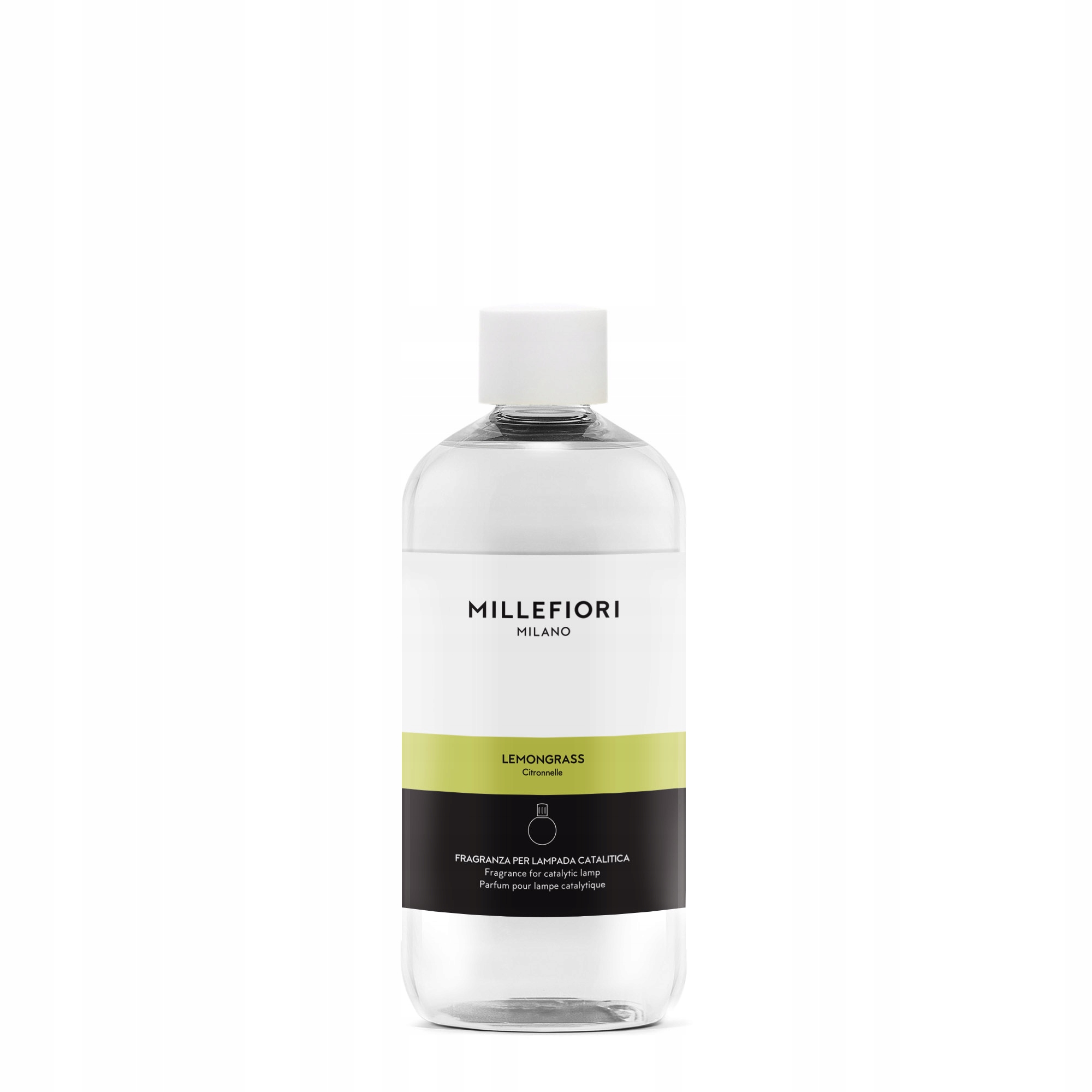 Uzupełniacz do lampy katalitycznej Millefiori Lemon Grass* 500ml – Orzeźwiający zapach do Twojego wnętrza