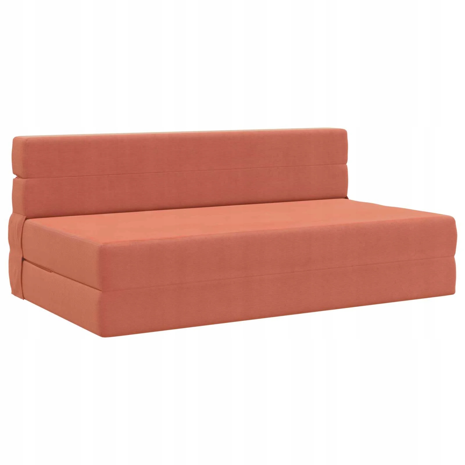 Rozkładana Sofa z Funkcją Łóżka Czerwono-Pomarańczowy – Idealne Rozwiązanie do Małych Przestrzeni