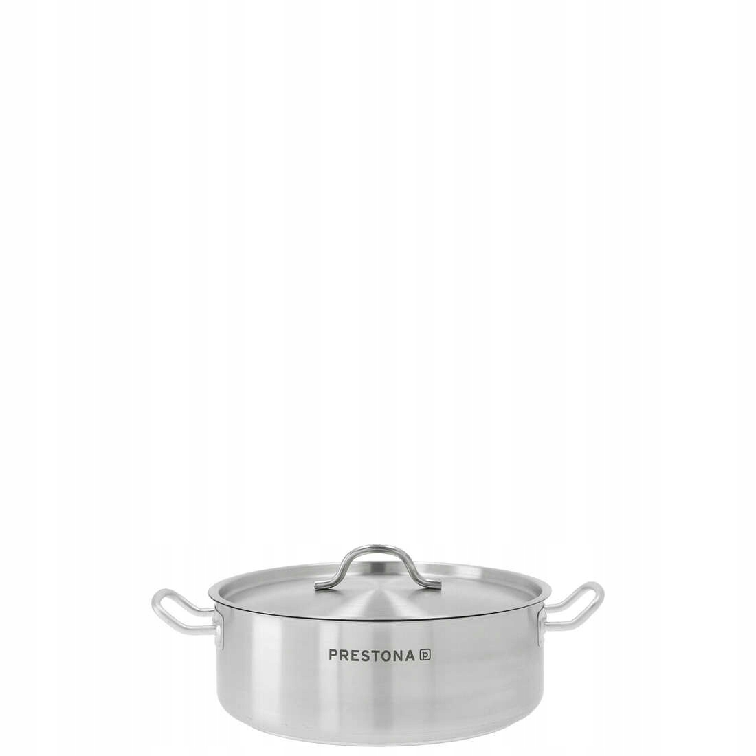 Garnek niski Prestona 5,8 l o średnicy 280 mm z pokrywką – idealny do każdej kuchni