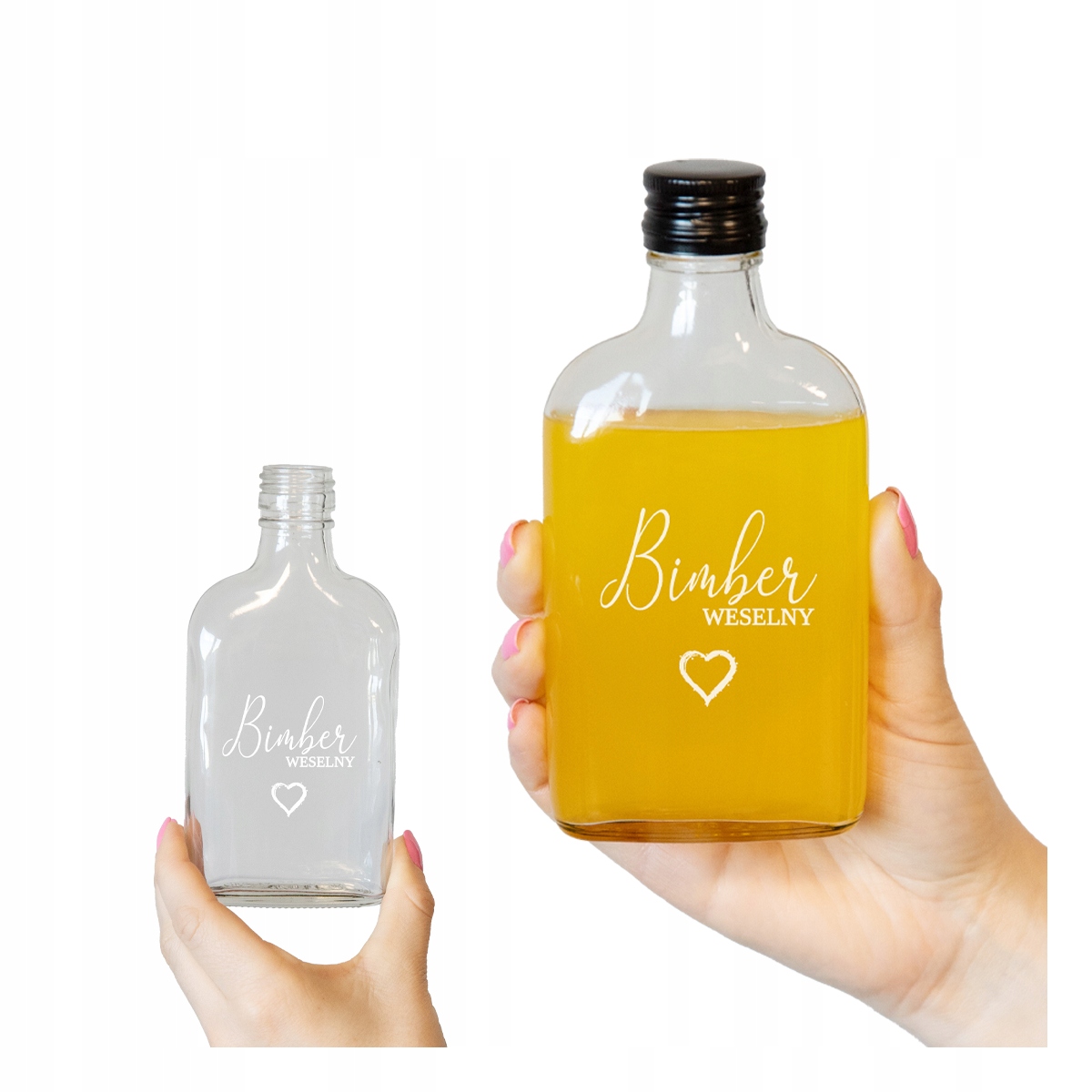 Wymiary butelki – kompaktowy rozmiar 200ml