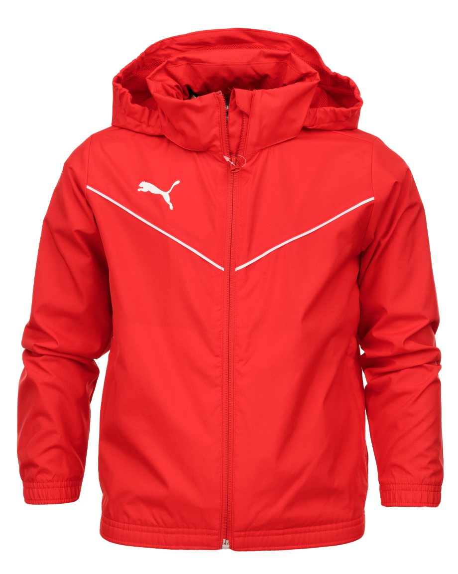 Kurtka dla dzieci teamRISE All Weather Jacket czerwona – Idealna na każdą pogodę