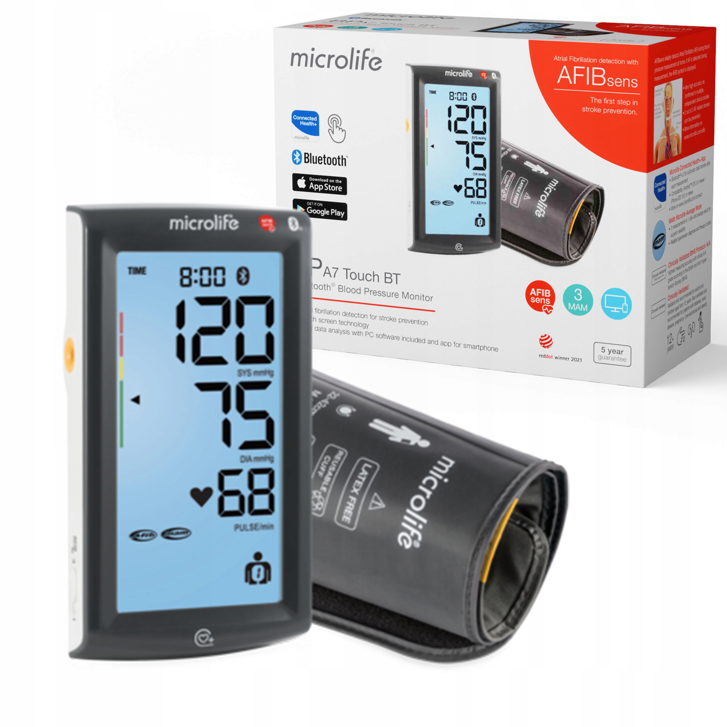 Ciśnieniomierz Automatyczny Microlife BP A7 BT – Nowoczesne monitorowanie ciśnienia krwi