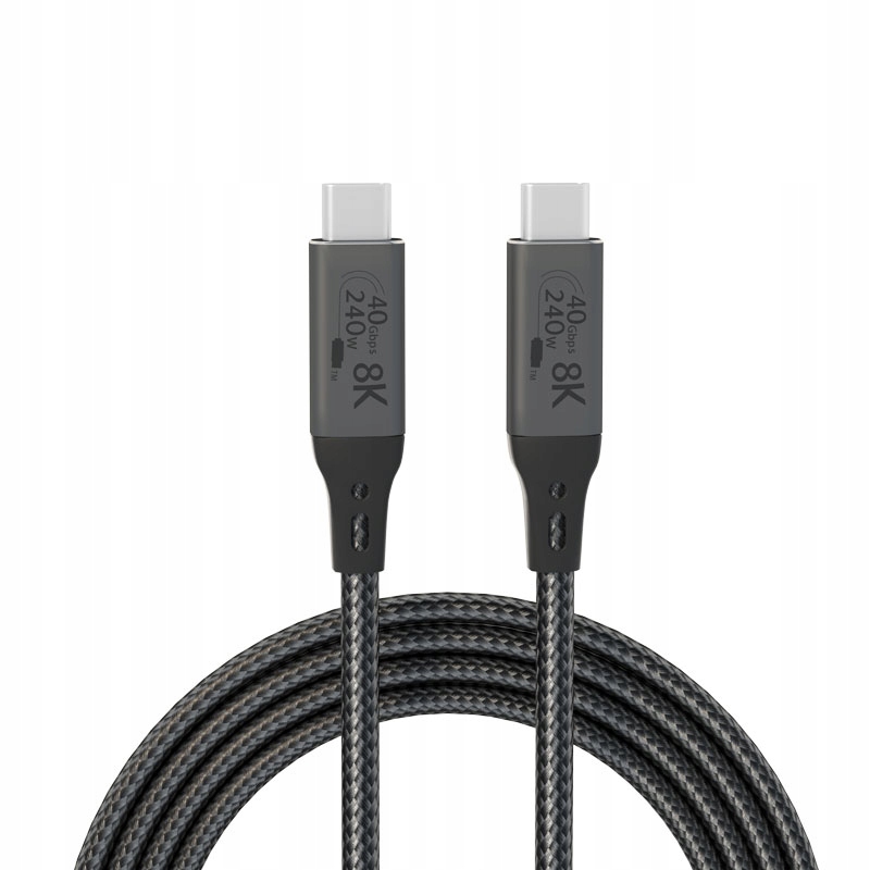 Kabel USB4 Thunderbolt 3/4 PD240W – Szybki i wydajny transfer danych