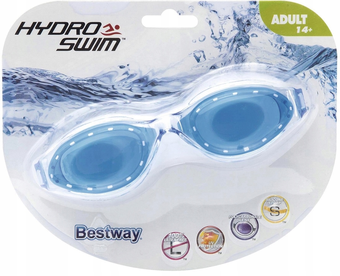 Bestway Okularki do pływania Hydro-Swim B21077 – Idealne dla młodych pływaków