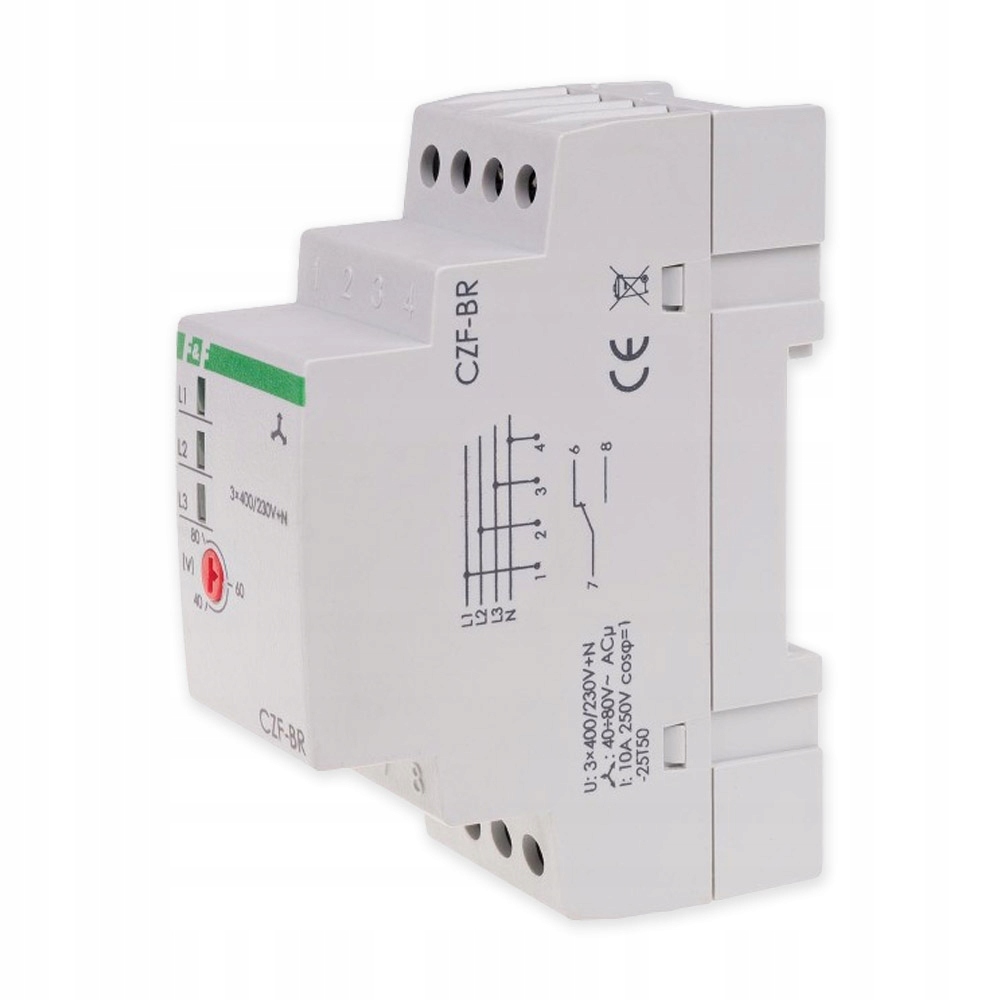 Funkcje kontroli zaniku i asymetrii fazy