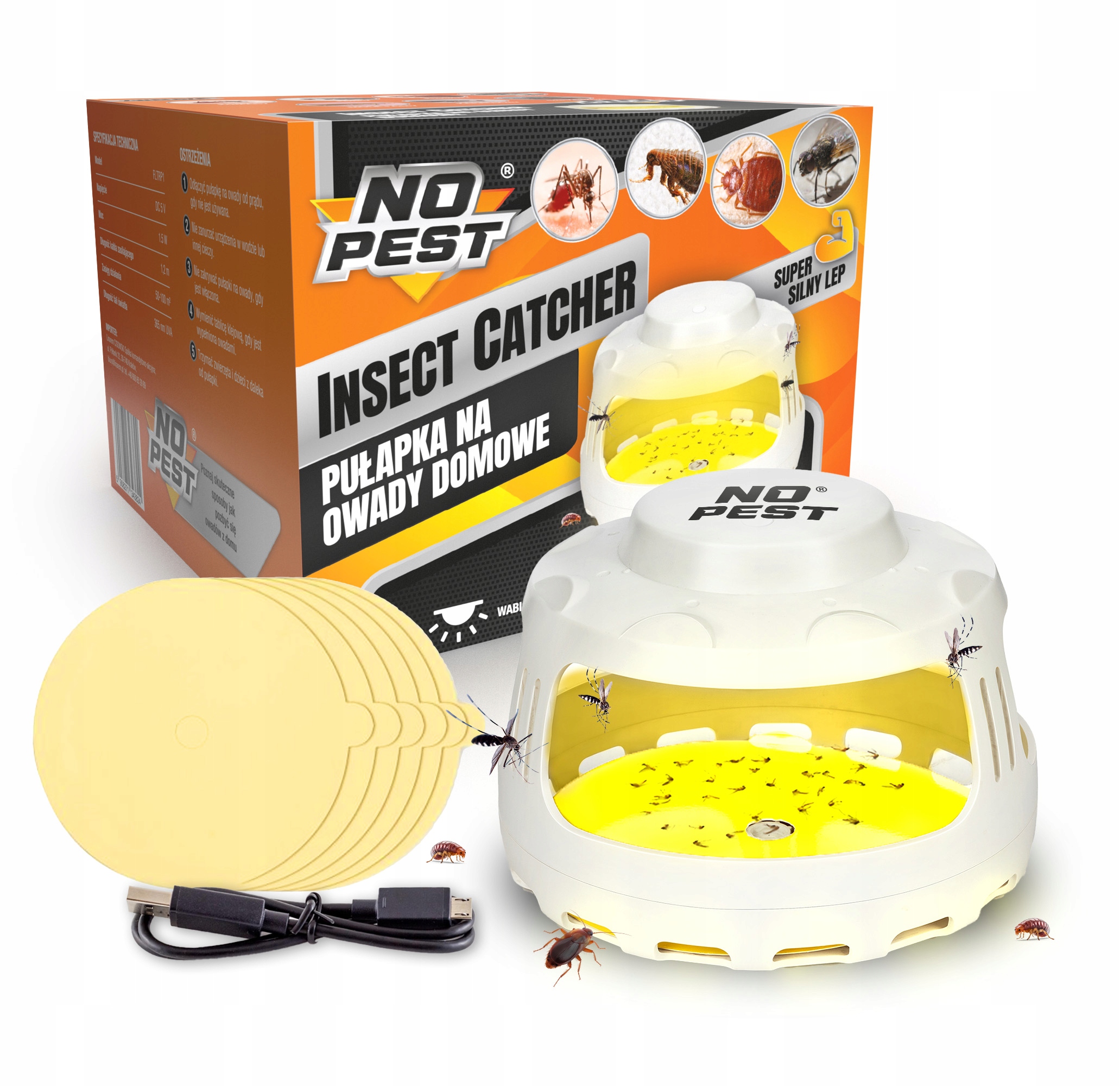 Pułapka na Owady Insect Catcher* – Skuteczna ochrona przed insektami