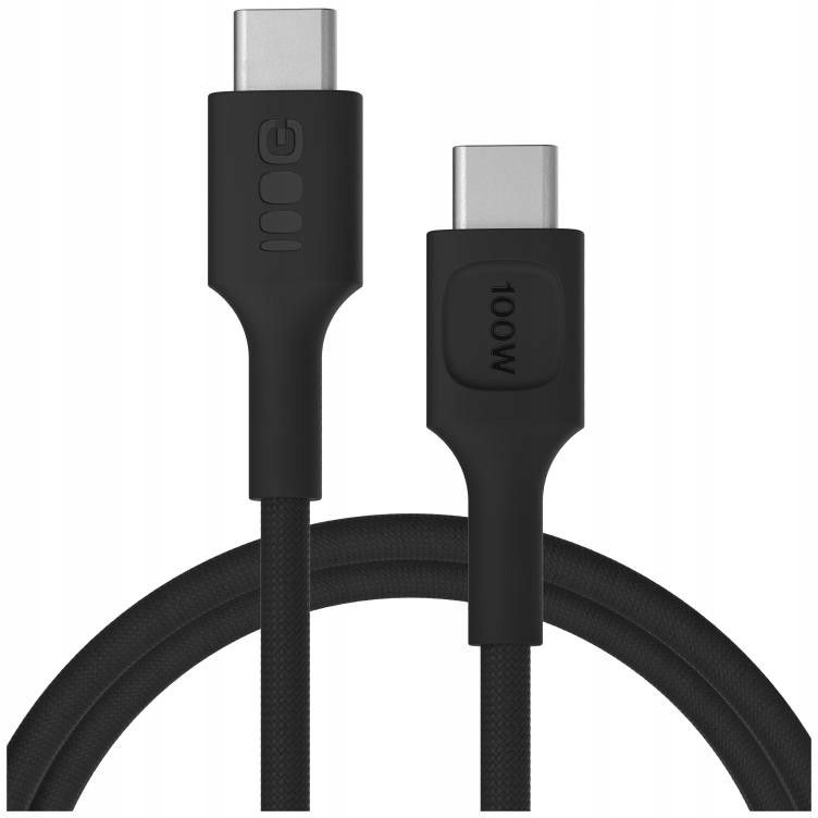 PowerStream USB-C - USB-C 1.2 m Czarny – Wytrzymałość i styl w jednym