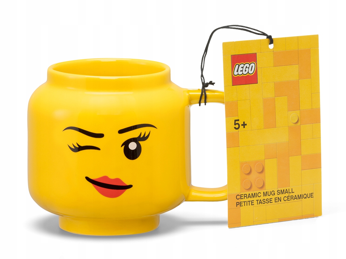 Kubek ceramiczny LEGO 40460803 – Mała głowa Dziewczynka Oczko