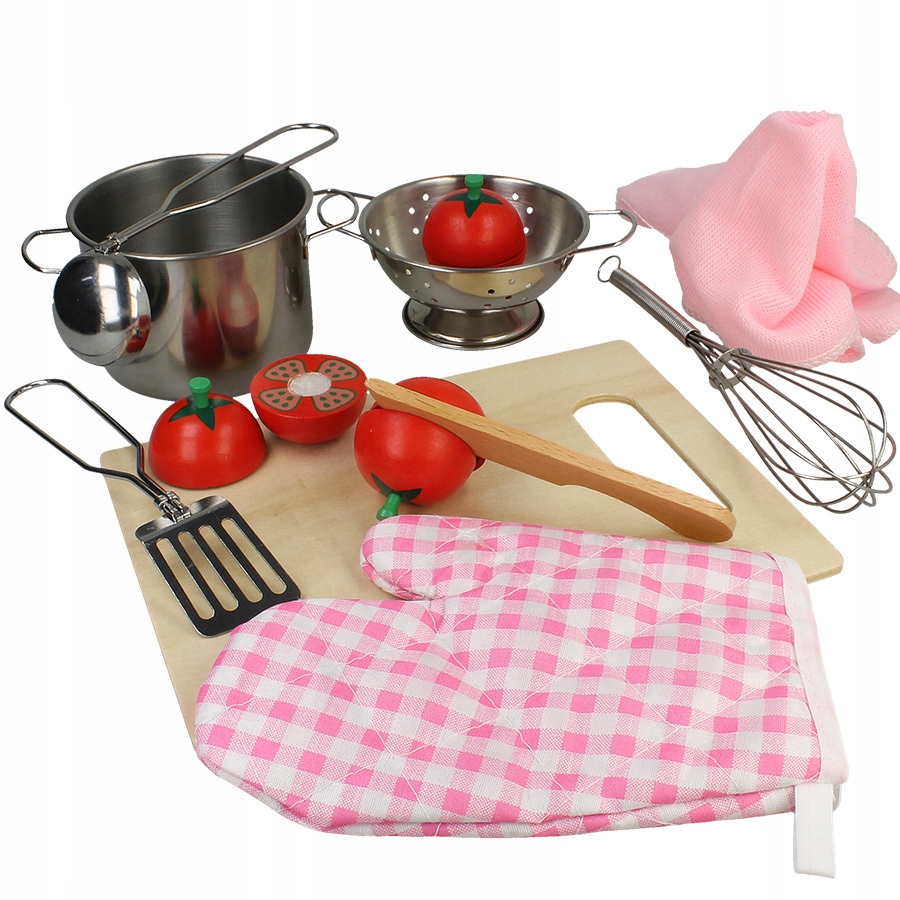 Realistyczne akcesoria kuchenne dla małych kucharzy