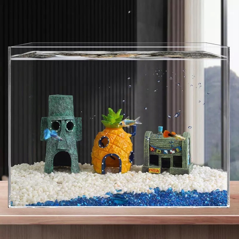 Zestaw figurek Spongebob – Fantazyjne dodatki do akwarium