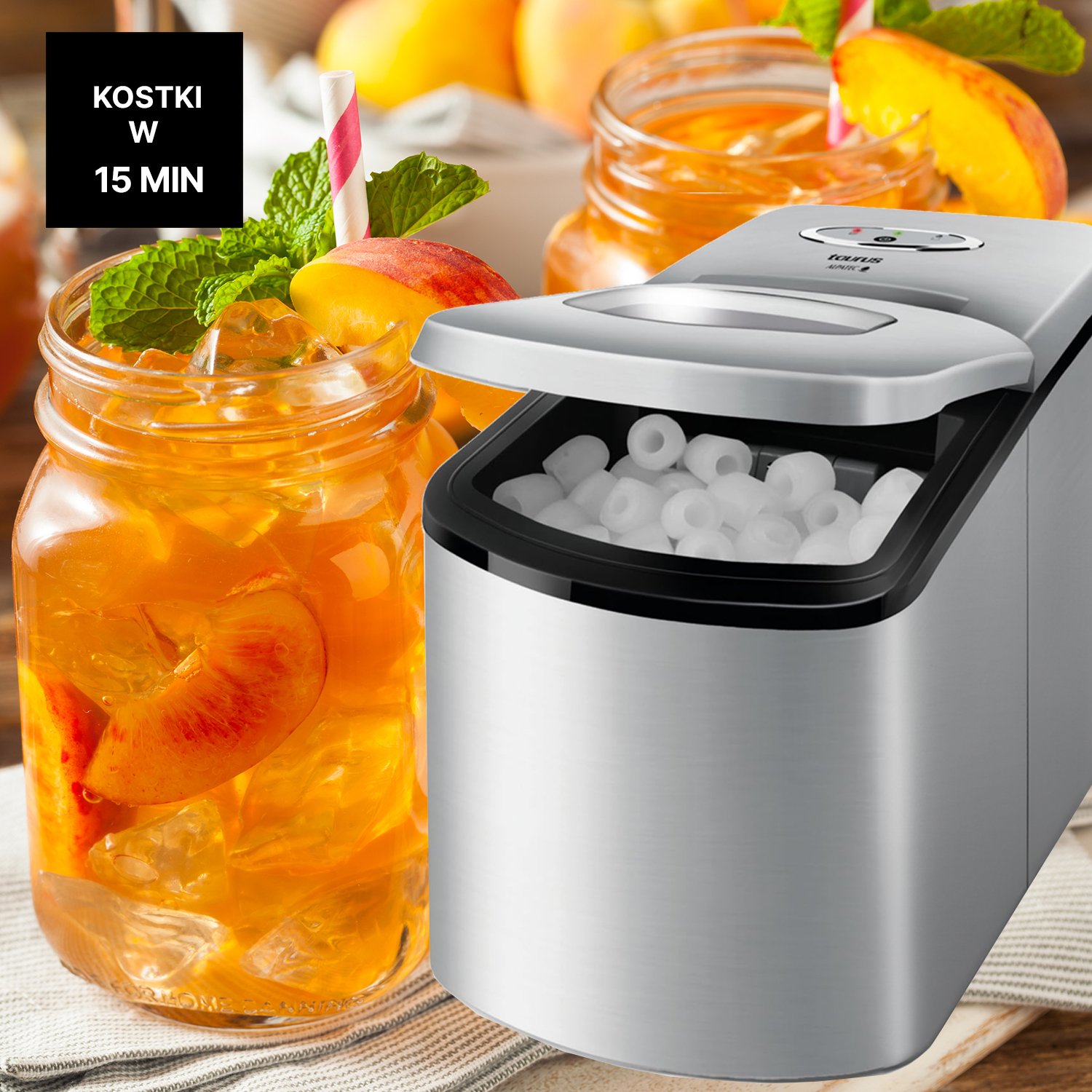 Dlaczego warto wybrać ice maker Taurus MG 12 Legend 150 W 1,7 l? Odpowiadamy krótko:
