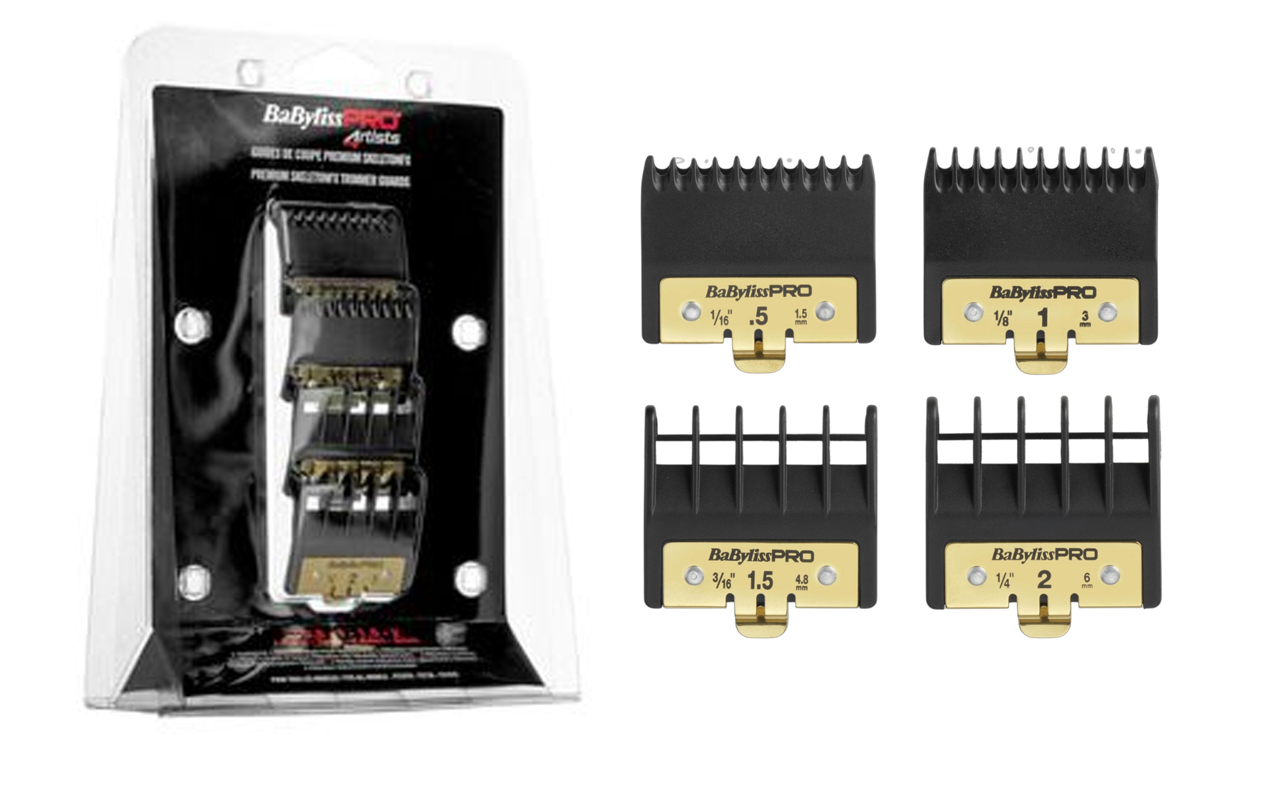 Zestaw Nasadek o Różnych Długościach – Perfekcyjne Efekty Stylizacji