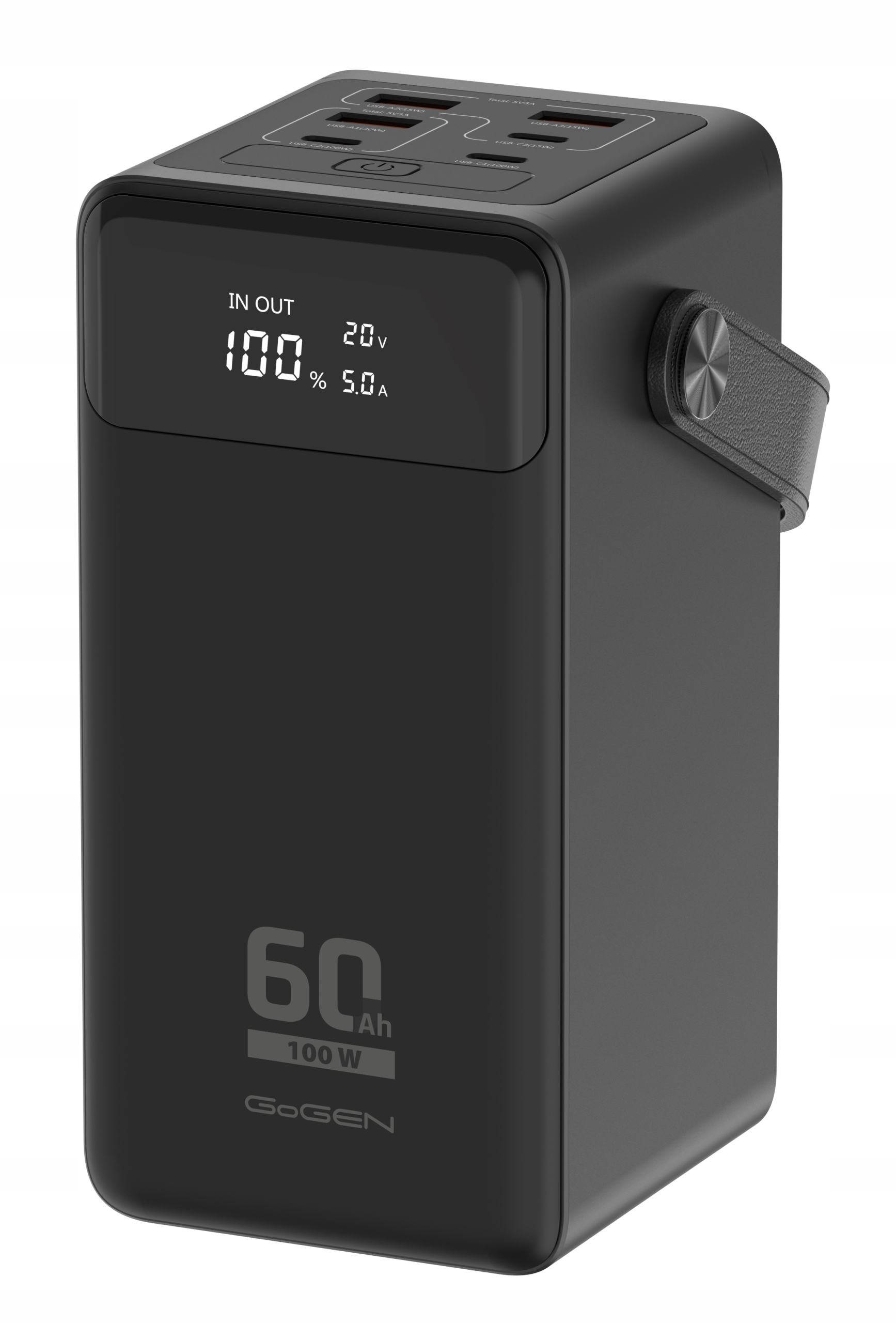 Powerbank Gogen PB600002B 60000mAh – Niezawodne źródło energii w podróży