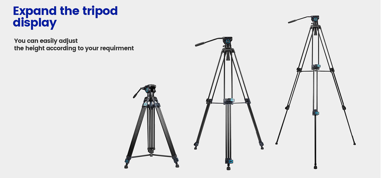 Statyw video Fotopro DV-3A