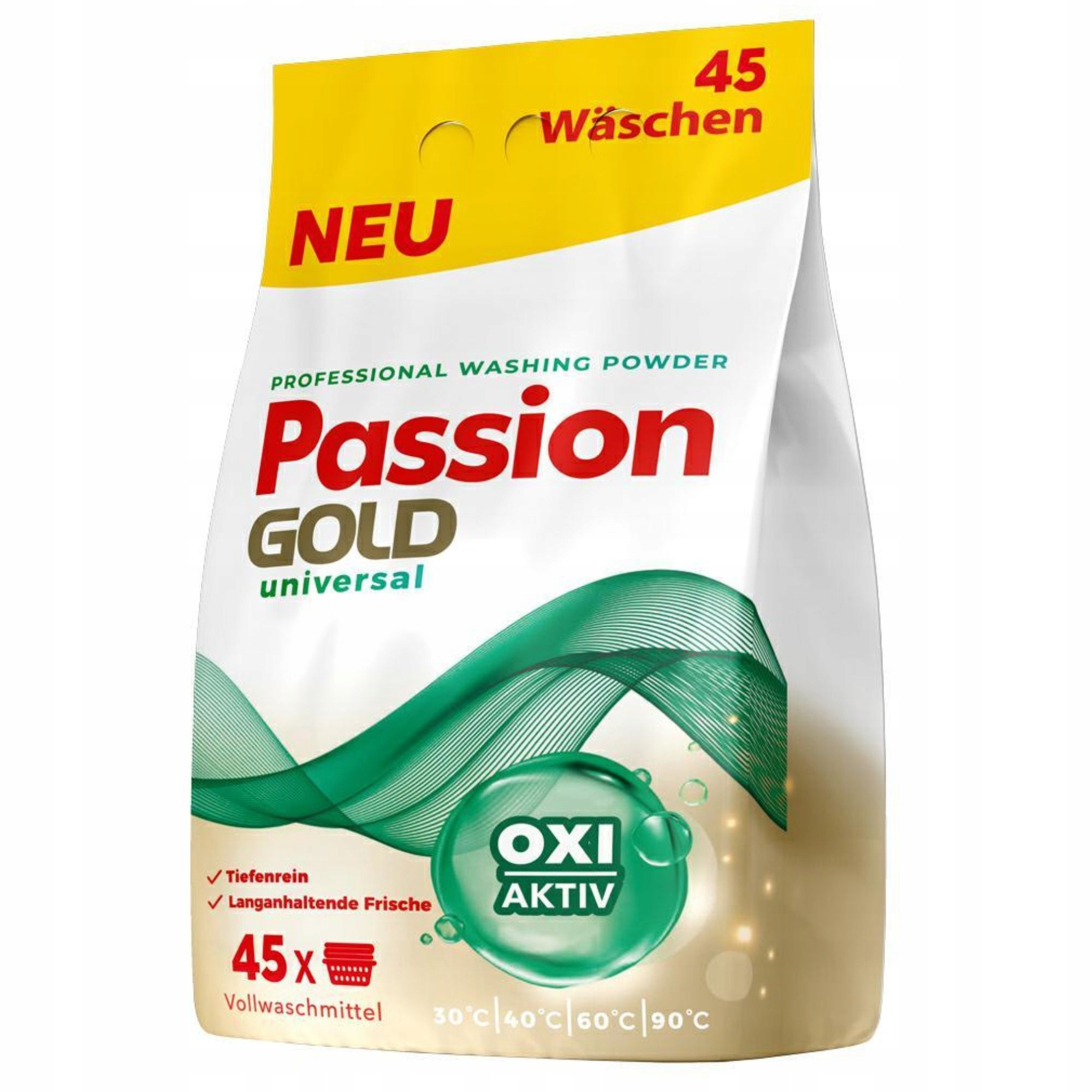 Passion Gold Uniwersalny Proszek do Prania 2,7kg – Skuteczna pielęgnacja tkanin