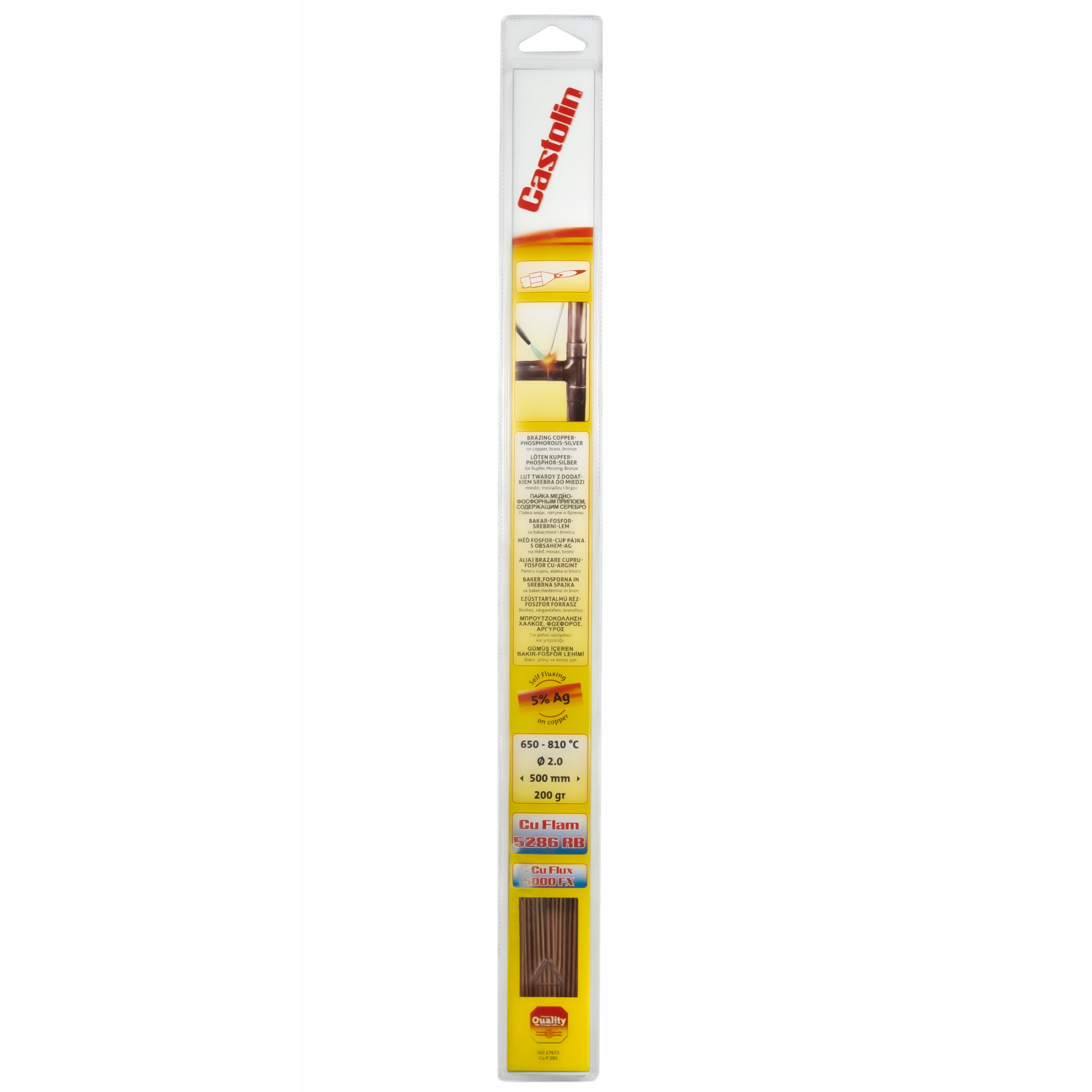 Lut twardy CU FLAM RB 5286 – Niezawodne połączenia w hydraulice