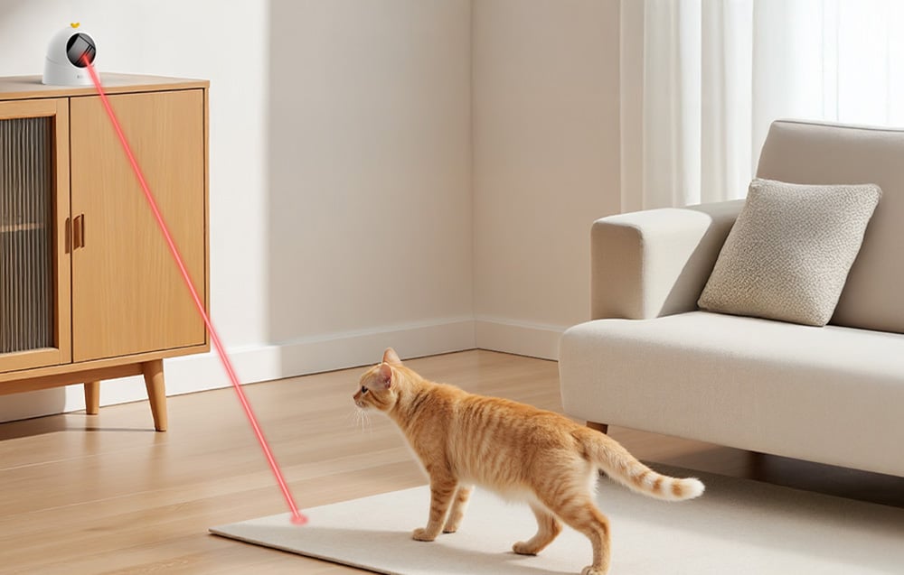 Tryby prędkości – Dostosuj intensywność zabawy do temperamentu kota
