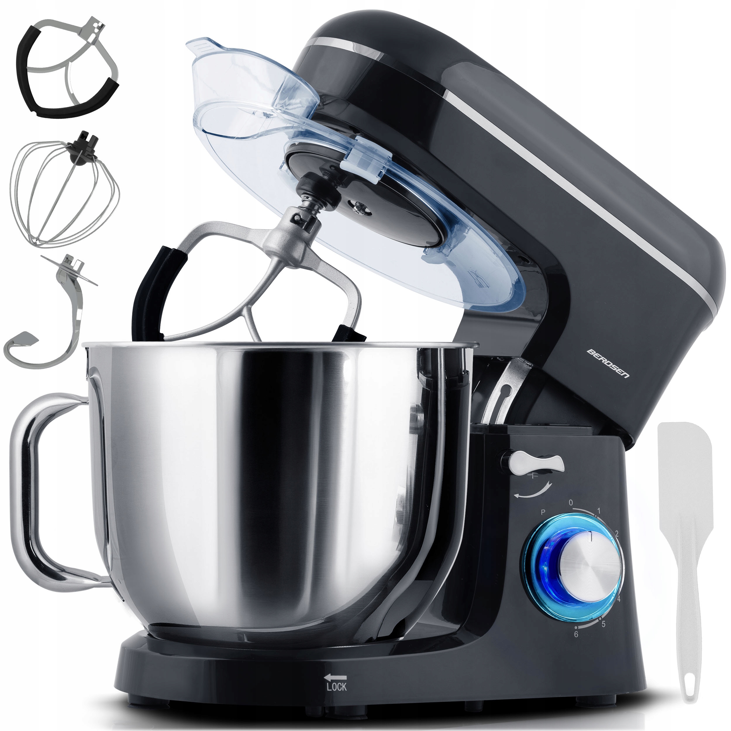 Duża misa ze stali nierdzewnej 6l – idealna do przygotowywania dużych porcji