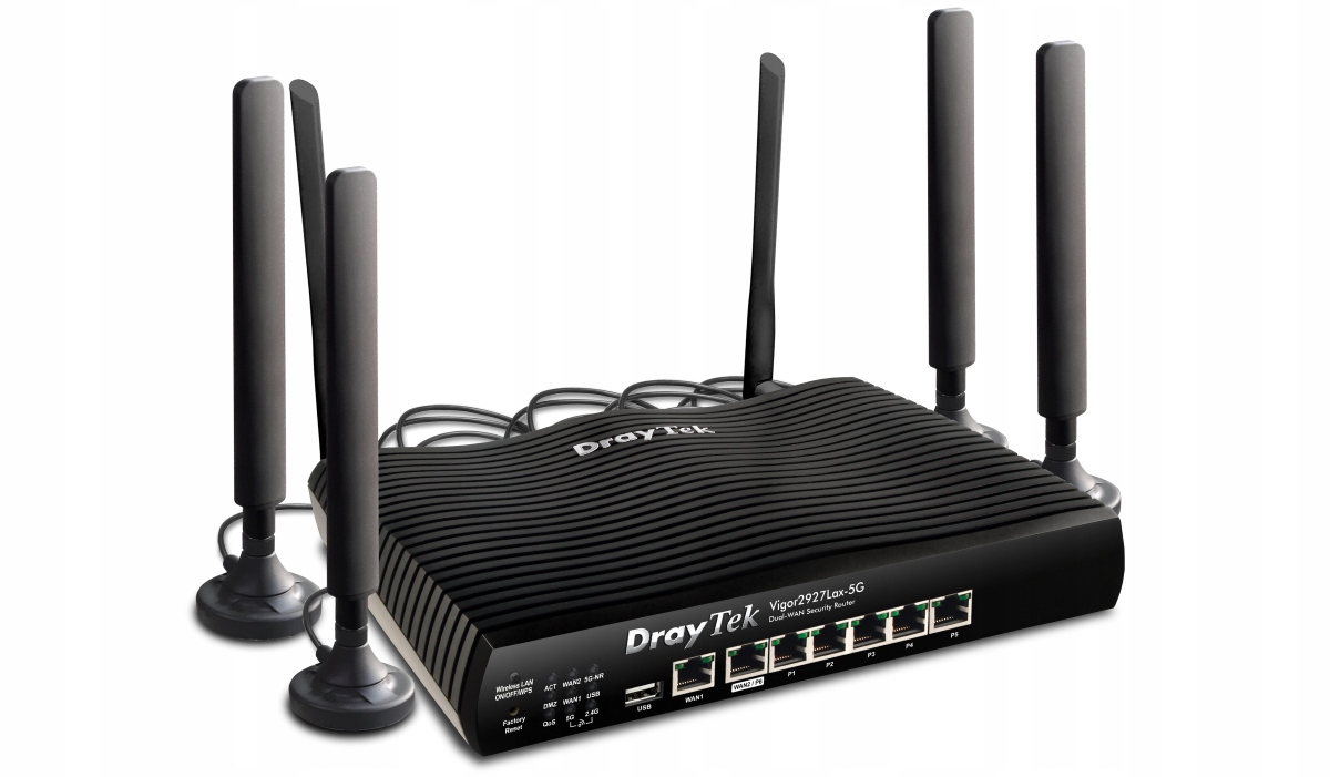 Router DrayTek Vigor 2927Lax-5G – Wydajność i niezawodność w Twojej sieci