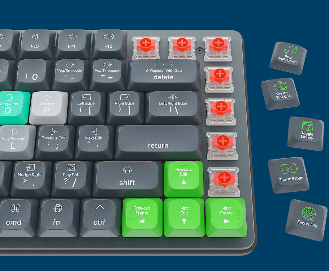 Personalizacja klawiatury dzięki wymiennym nakładkom