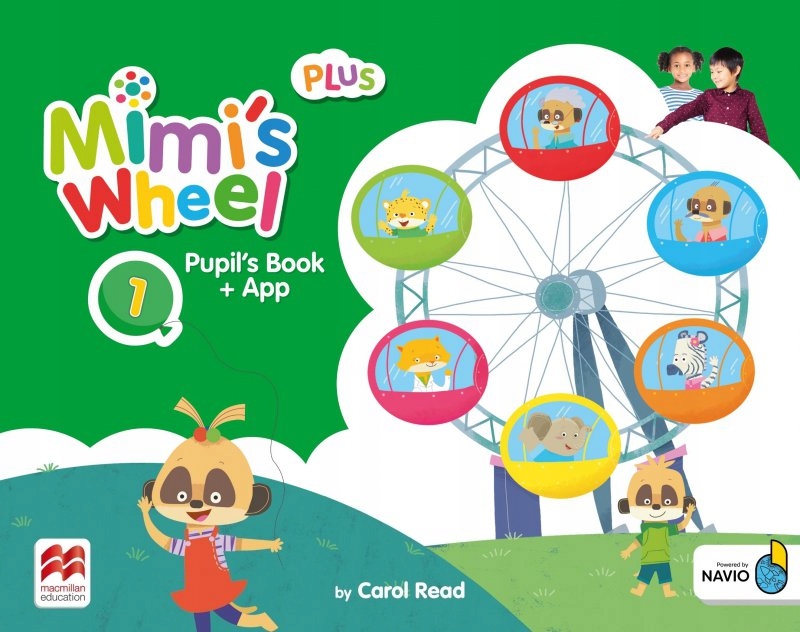 Mimi's Wheel 1 Plus PB + app – Odkryj świat języka angielskiego z Mimi