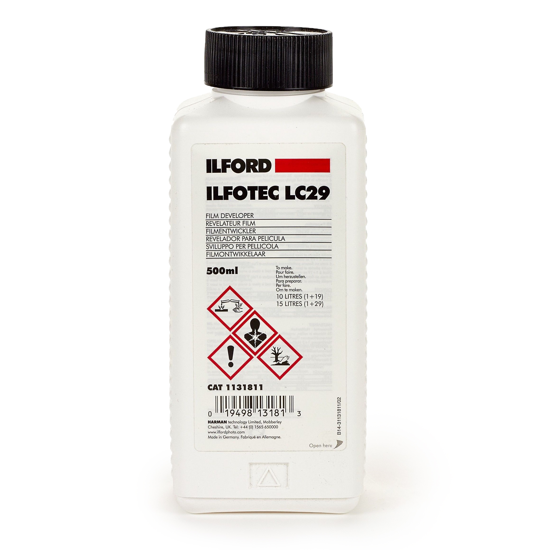 Wywoływacz Ilford Ilfotec LC29 0,5 l – Idealny do profesjonalnej obróbki filmów