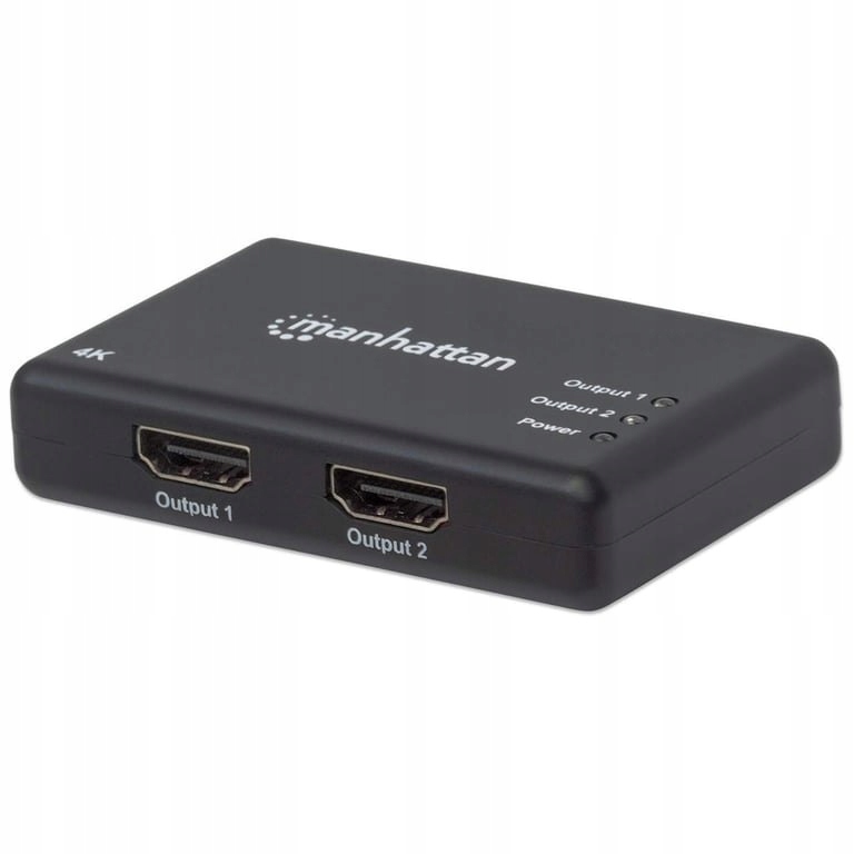 Manhattan 4K 2-Port HDMI-Splitter – Idealne rozwiązanie do podziału sygnału wideo