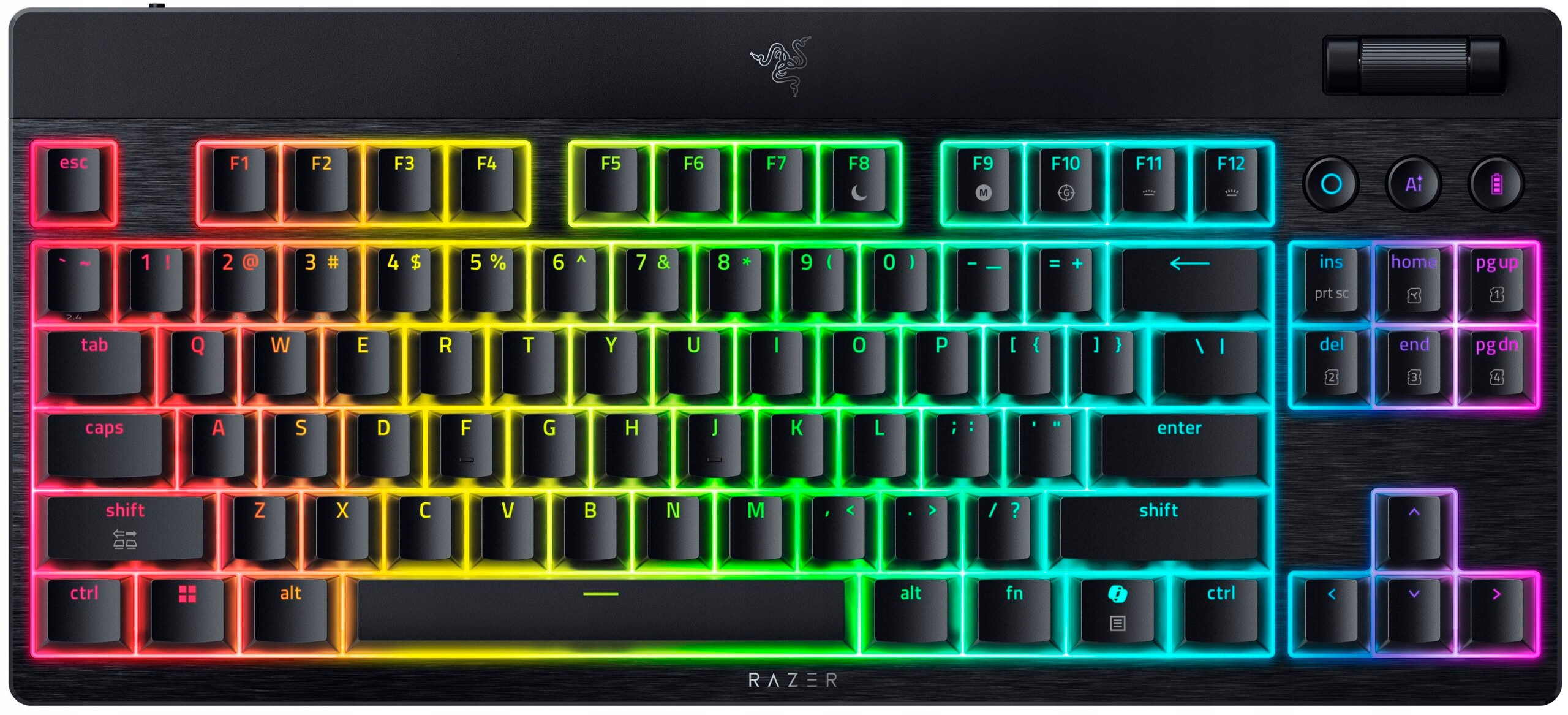Klawiatura Razer BlackWidow V4 Low-Profile Tenkeyless HyperSpeed – Wydajność i styl w jednym