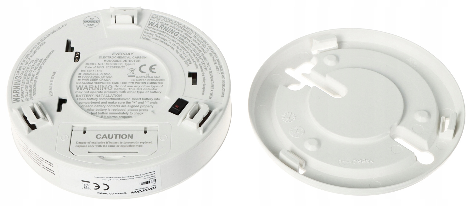 Sygnalizacja alarmu – wizualna i akustyczna