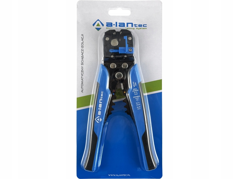 Automatyczny ściągacz izolacji do kabli 0,5-6mm² z regulatorem siły nacisku oraz ogranicznikiem ALANTEC – Niezbędne narzędzie dla każdego majsterkowicza