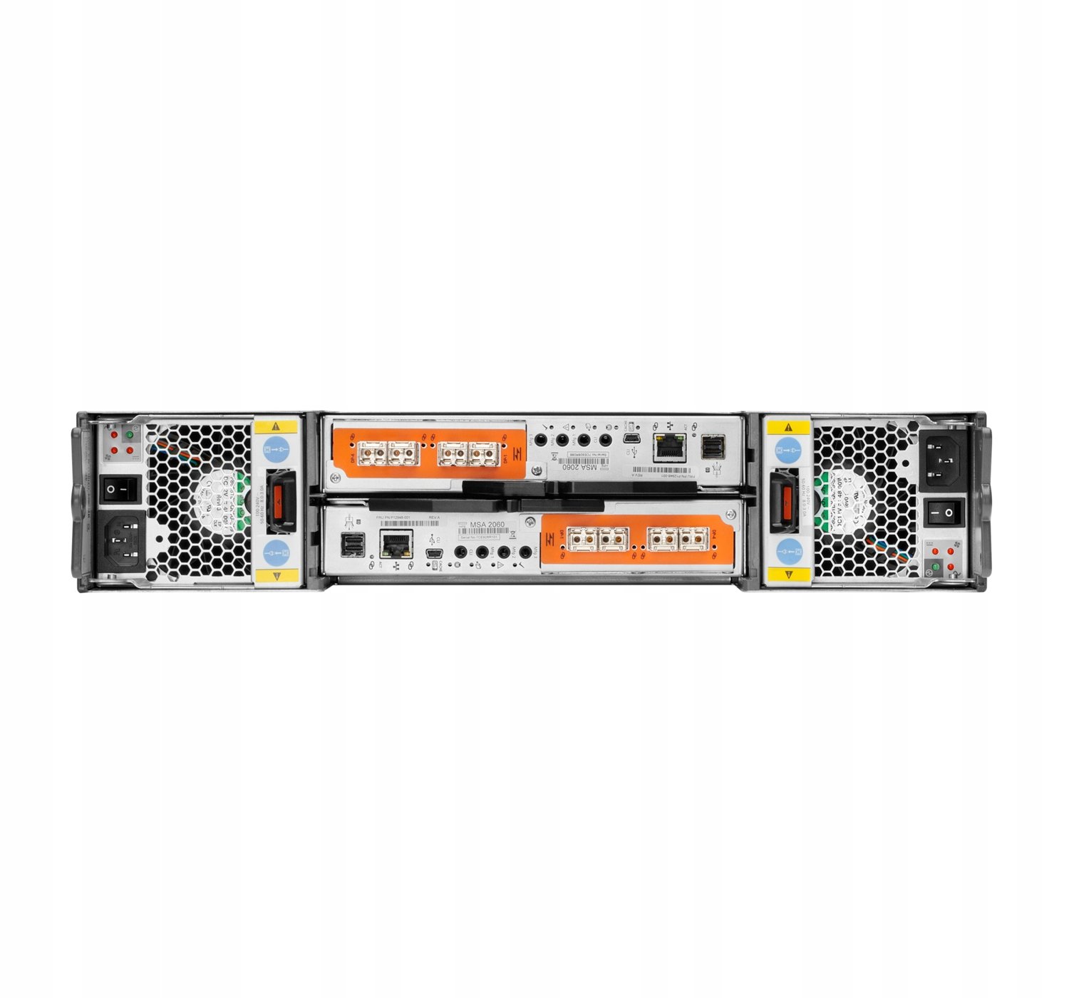 Wydajność dzięki 2x 4-portowym kontrolerom 10/25G SFP28