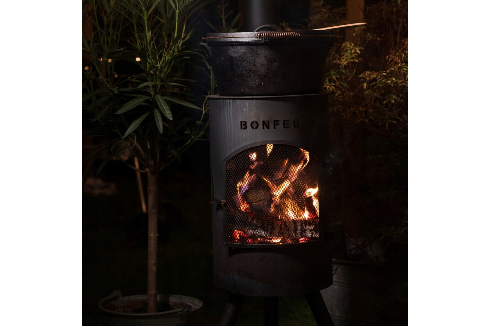 Palenisko ogrodowe Rojaplast BONFEU KOMINEK OGRODOWY BONGIANO SP RDZAWY – Idealne do Twojego ogrodu