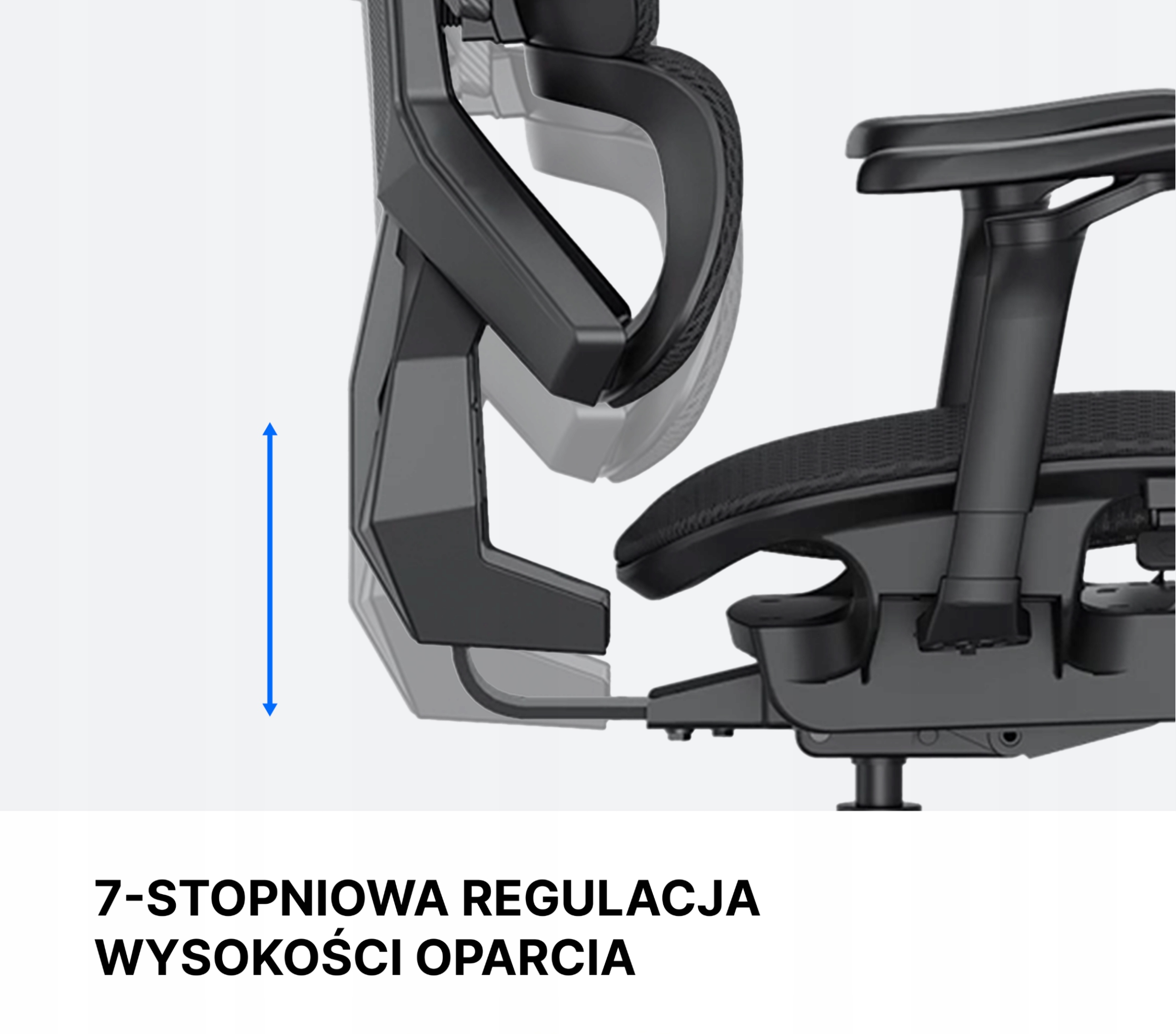 Regulacja głębokości siedziska dla lepszego wsparcia