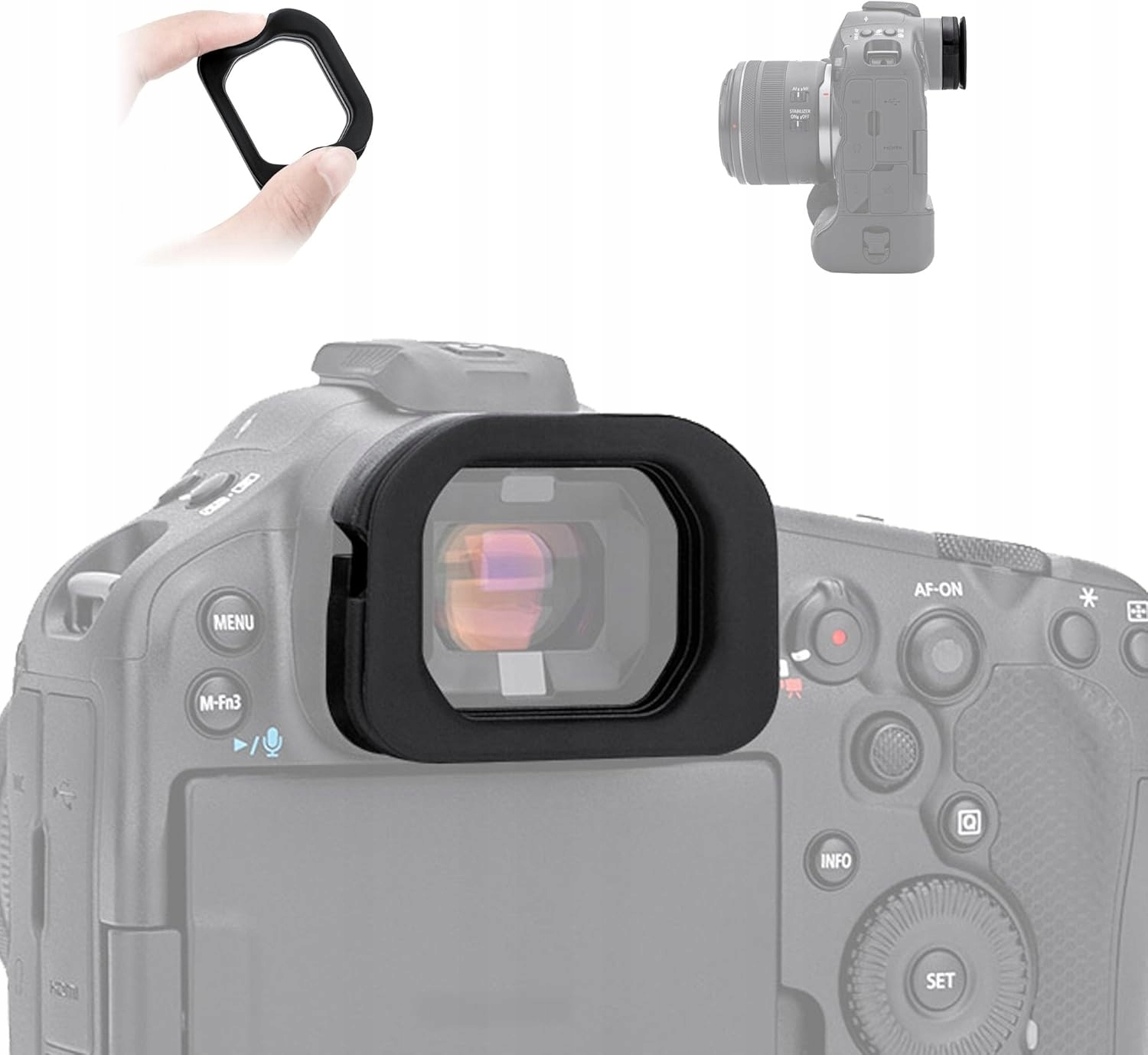 Muszla oczna JJC EC-R1 – Idealne akcesorium do aparatów Canon