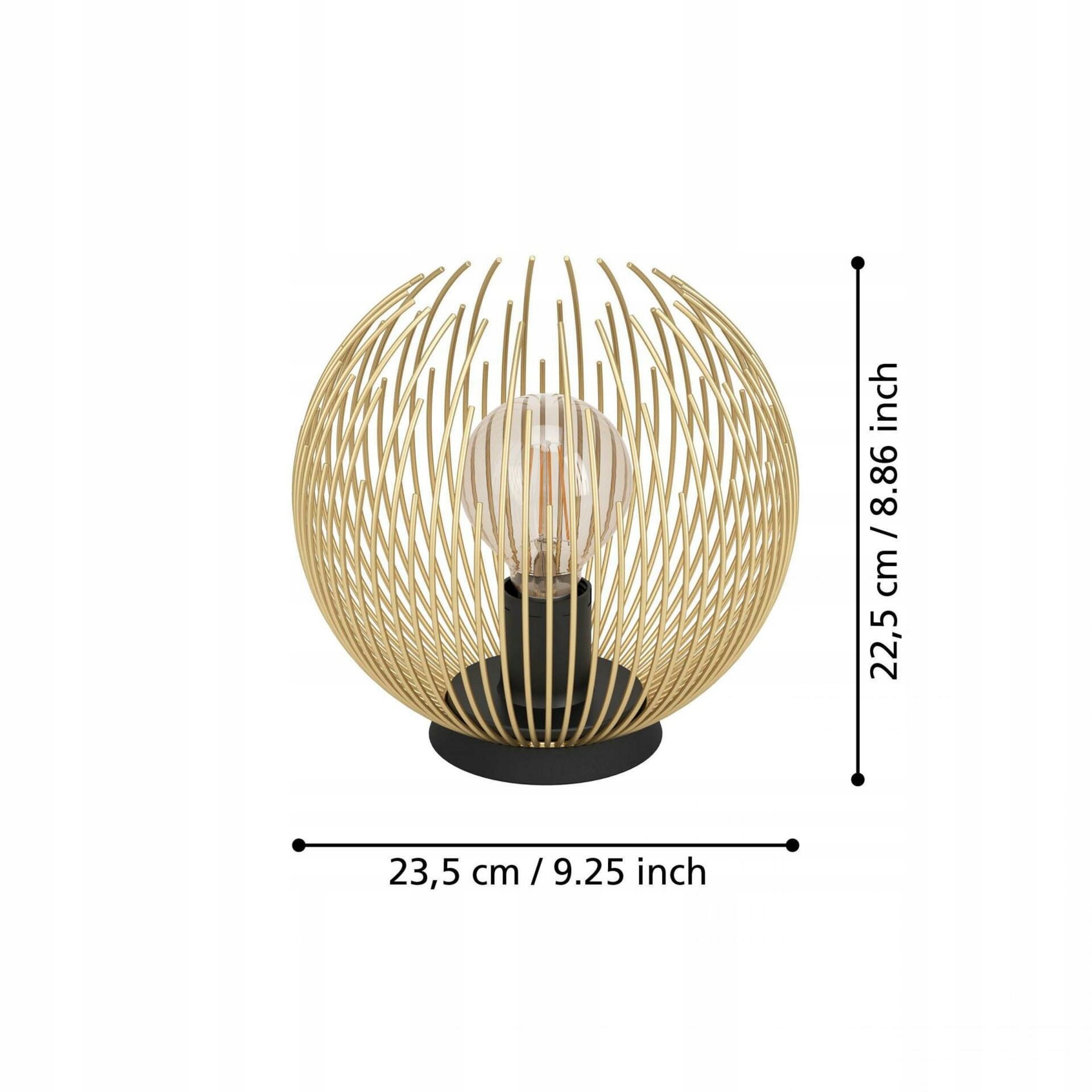 Wymiary lampy – Szerokość i głębokość 23,5 cm