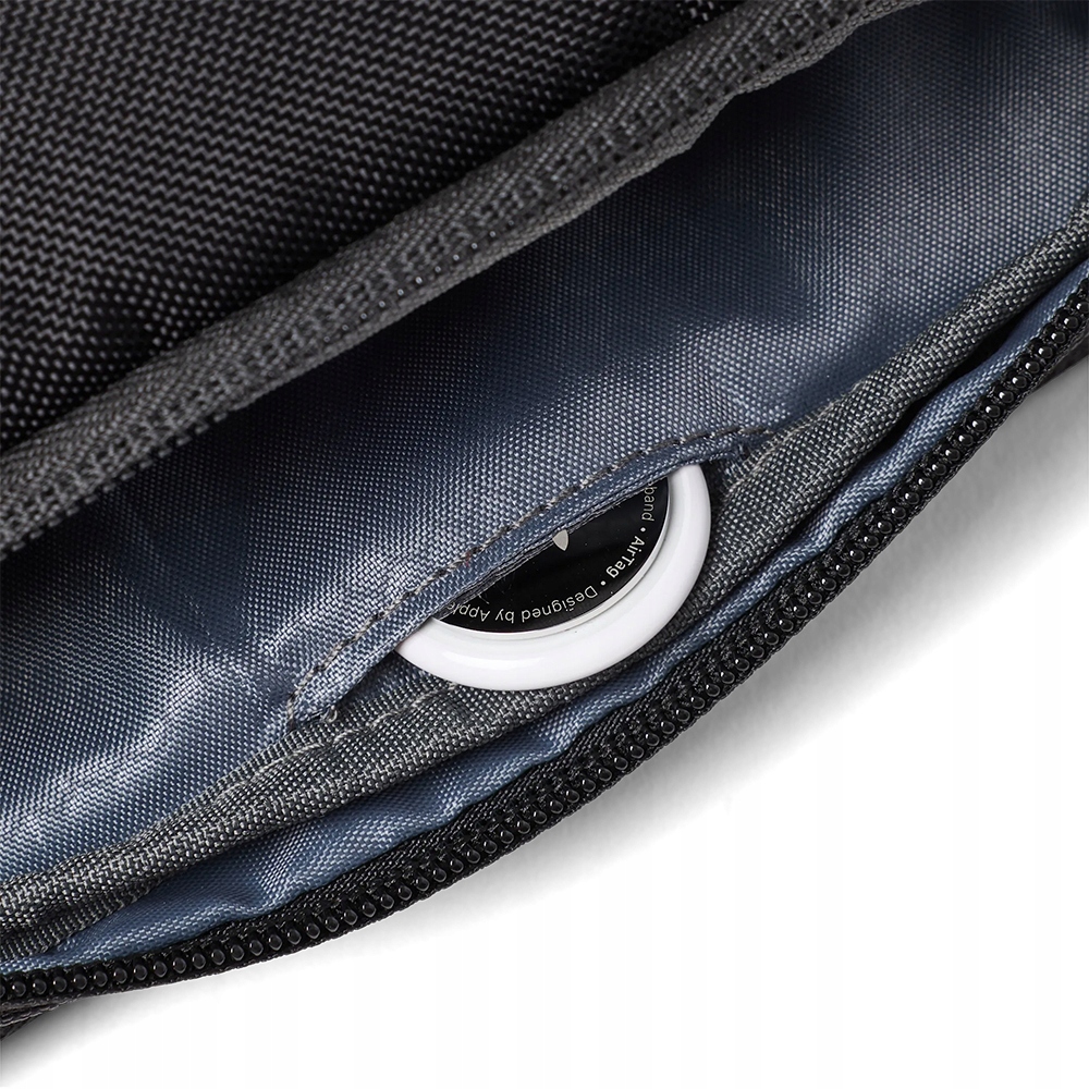 Zintegrowana kieszeń na lokalizator dla większego bezpieczeństwa