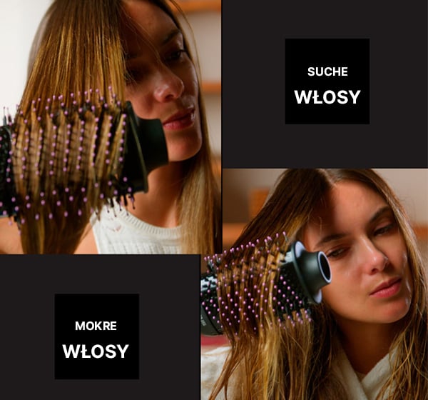 Do suchych i mokrych włosów