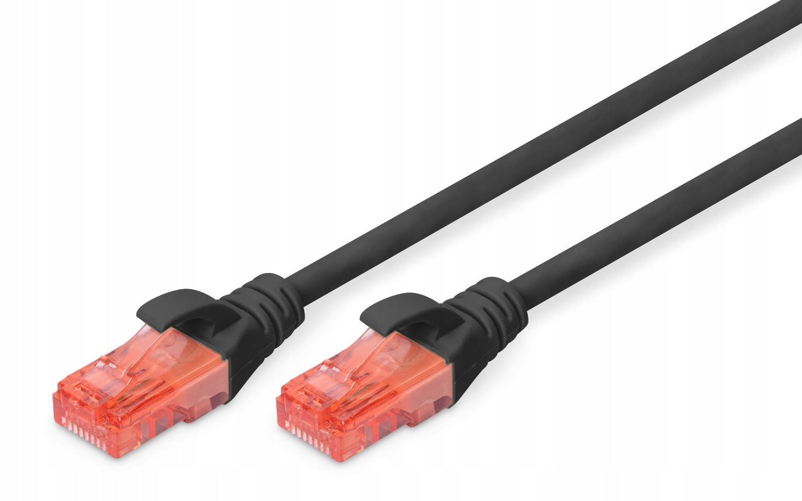 Patchcord U/UTP, Cat6, 1m, czarny – Idealne połączenie dla Twojej sieci