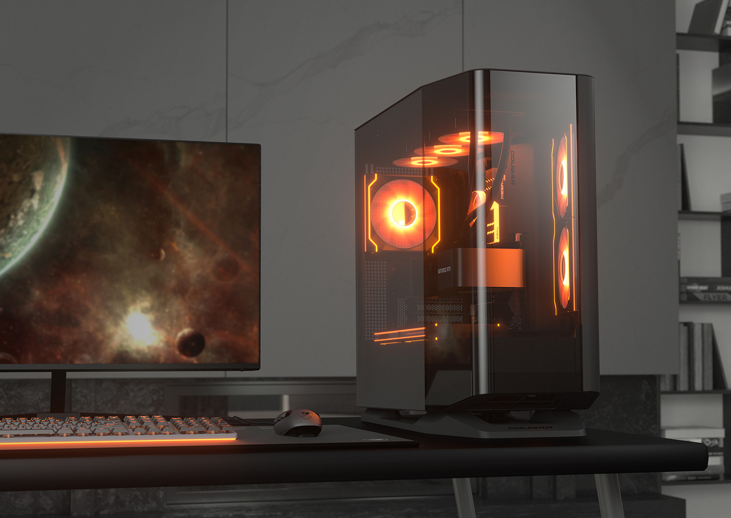 W zestawie wentylator RGB 120 mm – Stylowe podświetlenie
